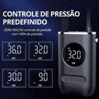 Mini processador de AR portátil recarregáveis. Digital USB calibrador de pneu